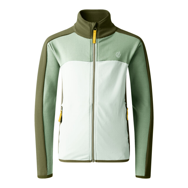 Dare2b Kinder/kids emergent iv stretch midlayer UTRG11451_olivinegreenhedgegreen large