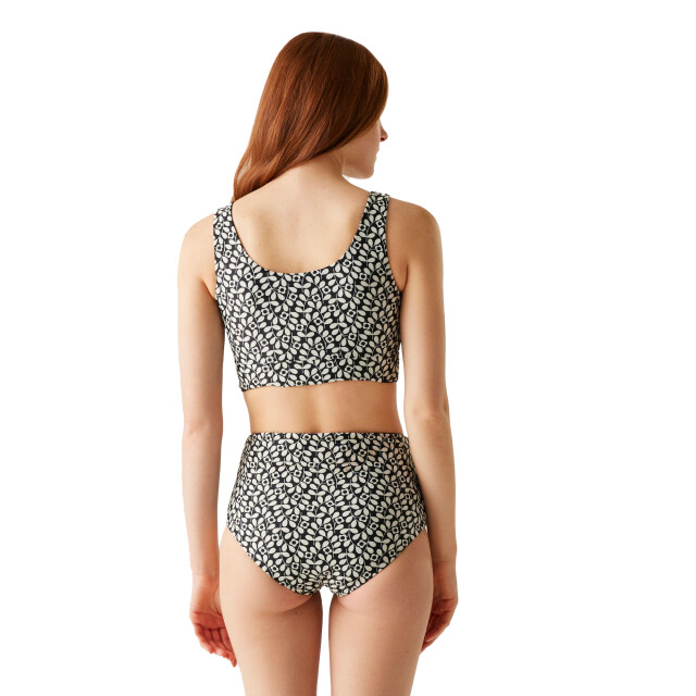Regatta Dames orla kiely jasmine bloem omkeerbaar bikini UTRG11486_black large