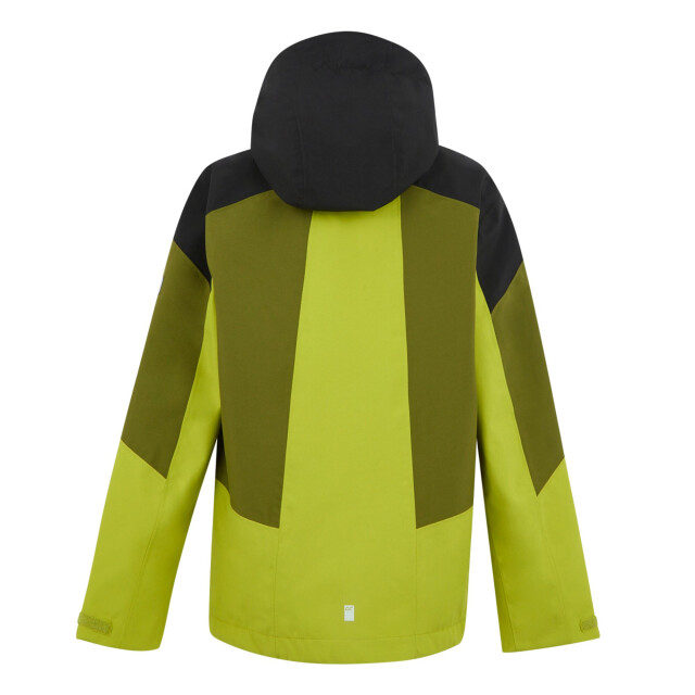 Regatta Kinder/kinder highton vi waterdichte jas UTRG11444_grenoblegreennephritegreenblackwildlime large