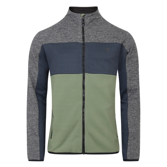 Dare2b Venture fleecejack heren UTRG11418_charcoalgreyblackmarlolivinegreen large