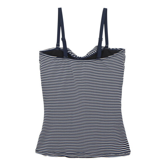 Regatta Dames aceana iii seeksucker tankini top UTRG11413_navywhite large