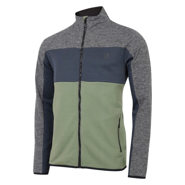 Dare2b Venture fleecejack heren UTRG11418_charcoalgreyblackmarlolivinegreen large