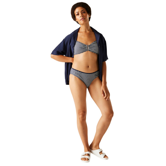 Regatta Dames aceana seeksucker bikinibroekje UTRG11429_navywhite large