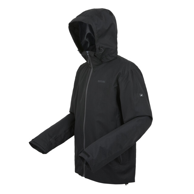 Regatta Heren oakhowe waterdichte jas UTRG11393_black large