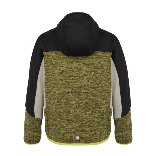Regatta Kinder/kinder dissolver ix marl full zip fleecejack UTRG11296_nephritegreenblack large