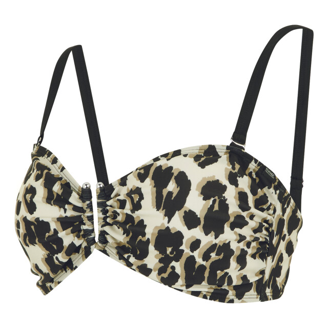 Regatta Dames aceana iii luipaardprint bikinitop UTRG11351_natural large