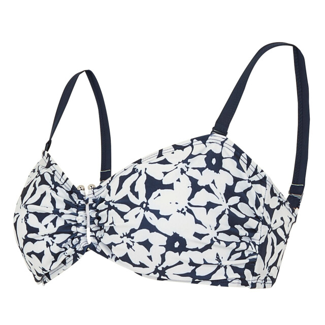 Regatta Dames aceana iii gebloemd bikinitopje UTRG11352_navywhite large