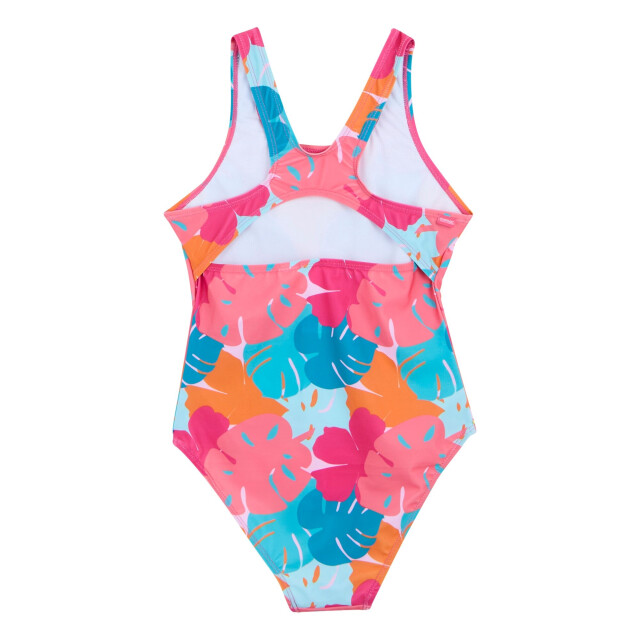 Regatta Eendelig katrisse tropical leaves meisjesbadpak UTRG11325_multicoloured large