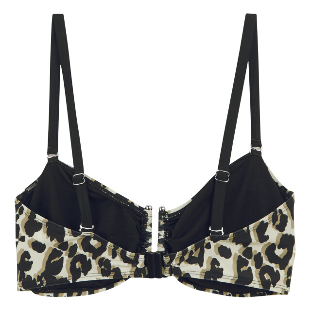 Regatta Dames aceana iii luipaardprint bikinitop UTRG11351_natural large