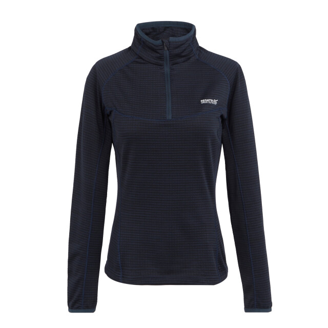Regatta Dames yonder ii half zip fleece top UTRG11271_navy large