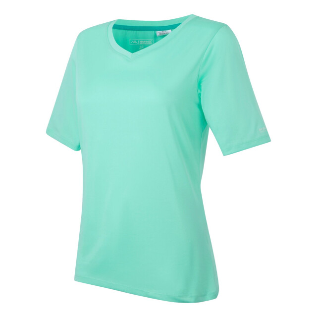Regatta Dames fingal ii v hals t-shirt UTRG11437_arubablue large