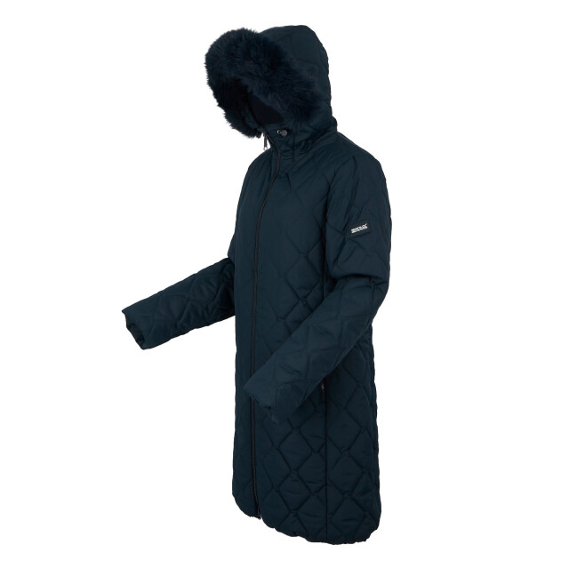 Regatta Dames fritha iii geïsoleerde parka UTRG11245_navy large