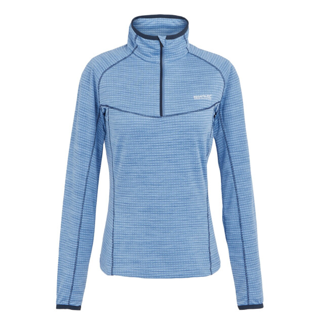 Regatta Dames yonder ii half zip fleece top UTRG11271_coronetblue large