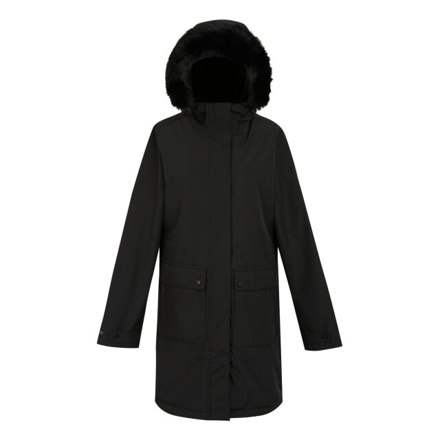 Regatta Dames parka met bontrand UTRG11293_black large