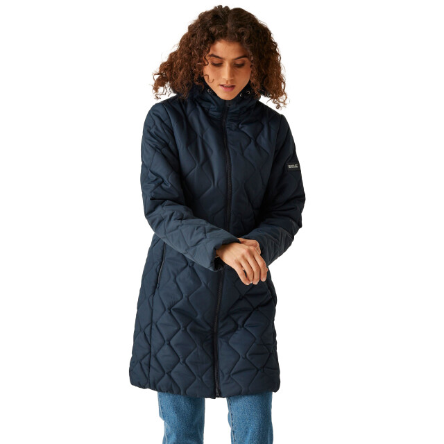Regatta Dames fritha iii geïsoleerde parka UTRG11245_navy large