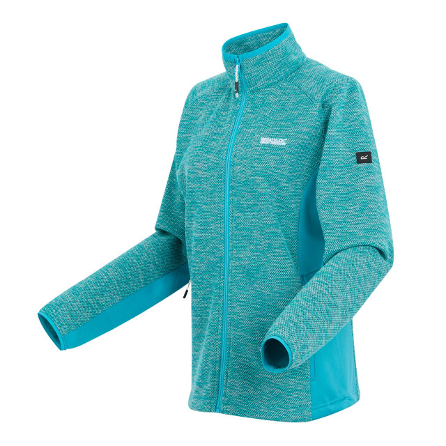 Regatta Dames highton iv full zip fleecejack UTRG11232_tahoeblue large