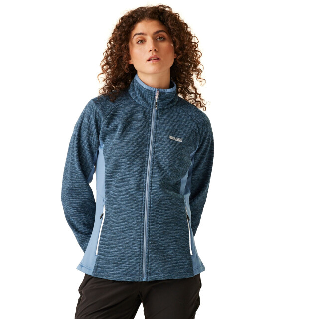 Regatta Dames highton iv full zip fleecejack UTRG11232_coronetblue large