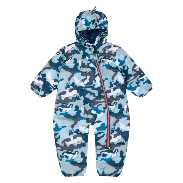 Dare2b Kinder/kids bambino ii camo sneeuwpak UTRG11235_blue large