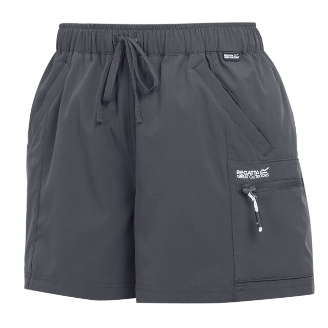 Regatta Dames travel light packaway shorts UTRG11240_sealgrey large