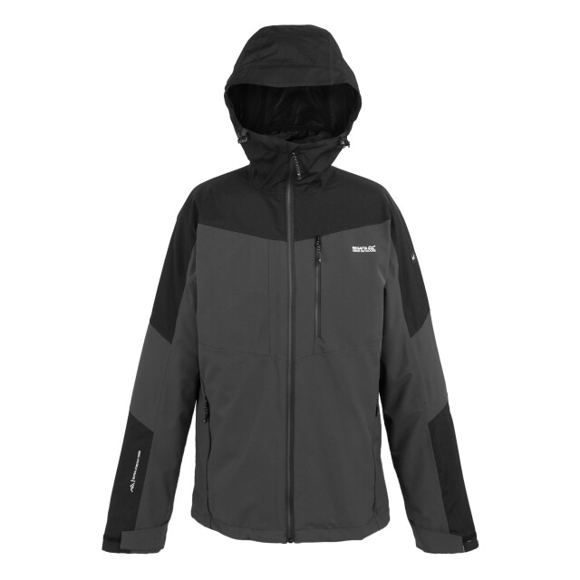 Regatta Heren wentwood ix 3 in 1 jas UTRG11212_ashblack large