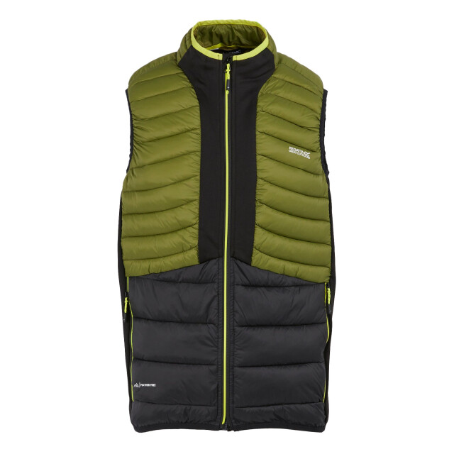 Regatta Heren leedre hybride gilet UTRG11151_nephritegreenblack large