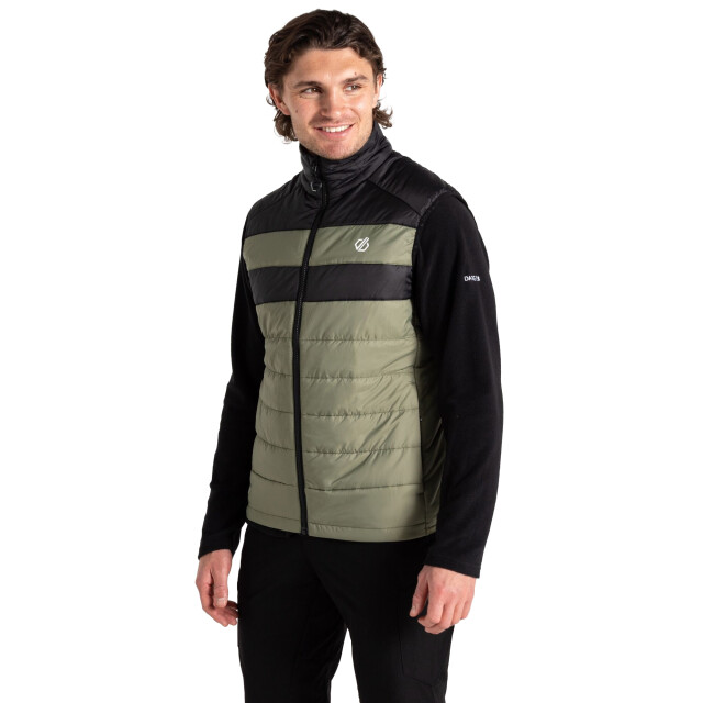 Dare2b Heren touring ii colour block gilet UTRG11170_olivinegreenblack large