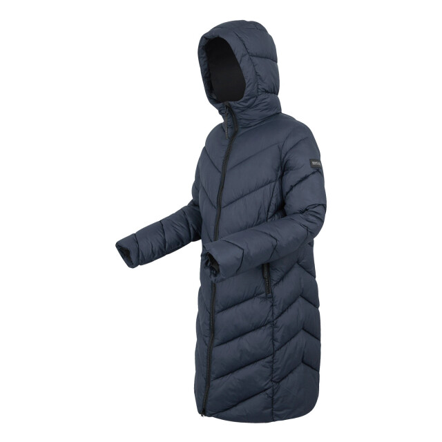 Regatta Dames andia ii contrast rits jasje UTRG11172_navy large