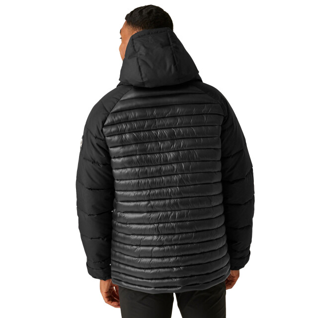 Regatta Heren christian lacroix congenies korte gewatteerde jas UTRG11194_black large