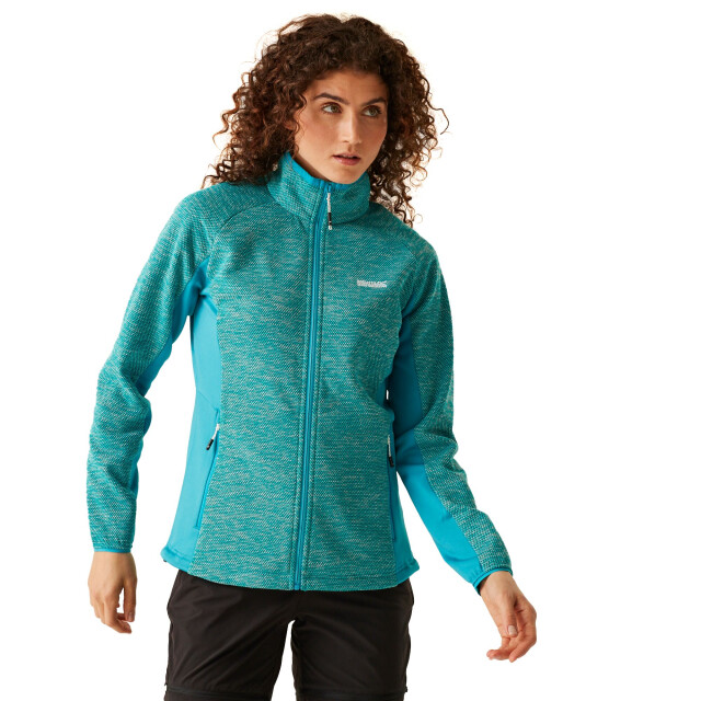 Regatta Dames highton iv full zip fleecejack UTRG11232_tahoeblue large