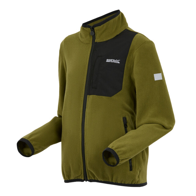 Regatta Kinder/kids frankie full zip fleecejack UTRG11140_nephritegreen large