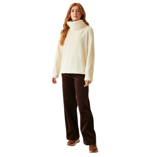Regatta Dames bardou ii velours fleece top UTRG11145_lightvanilla large