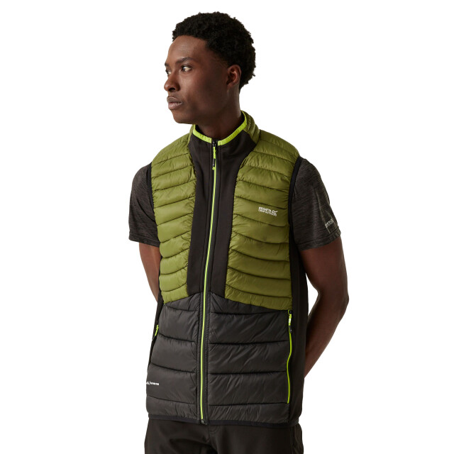 Regatta Heren leedre hybride gilet UTRG11151_nephritegreenblack large