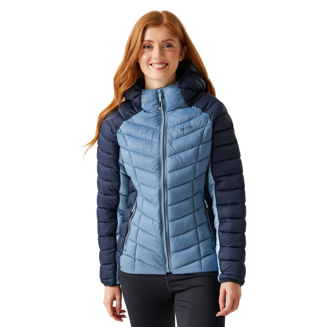 Regatta Dames dalent gewatteerd hooded jacket UTRG11152_navycoronetblue large