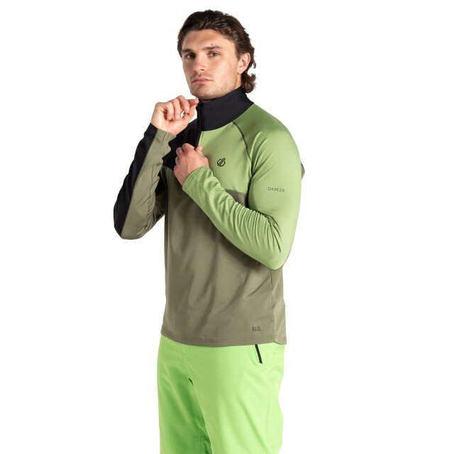 Regatta Heren dignify iii core stretch midlayer UTRG11199_olivinegreenblack large