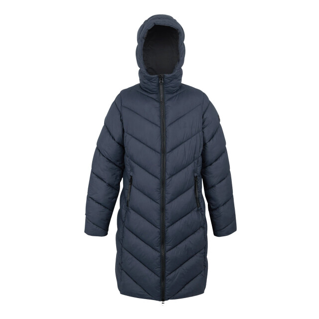 Regatta Dames andia ii contrast rits jasje UTRG11172_navy large