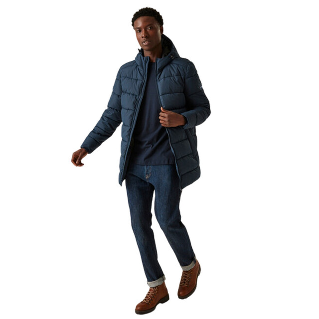 Regatta Heren lakiver gewatteerde jas UTRG11139_navy large