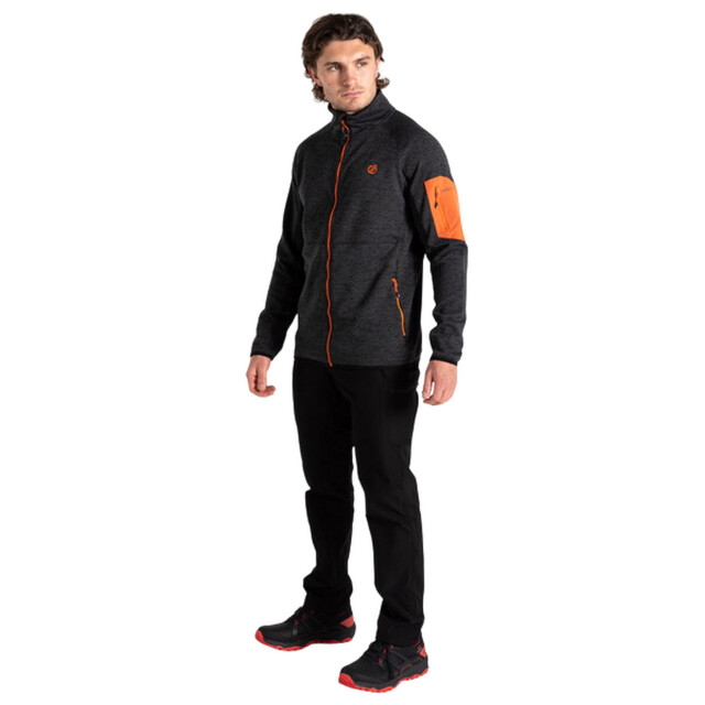 Dare2b Heren torrek mountain series thermisch fleecejack UTRG11142_black large