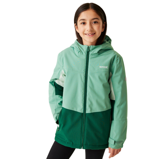 Regatta Gewatteerd kinder-/kidsjack highton v UTRG11251_dustygreenrainforest large