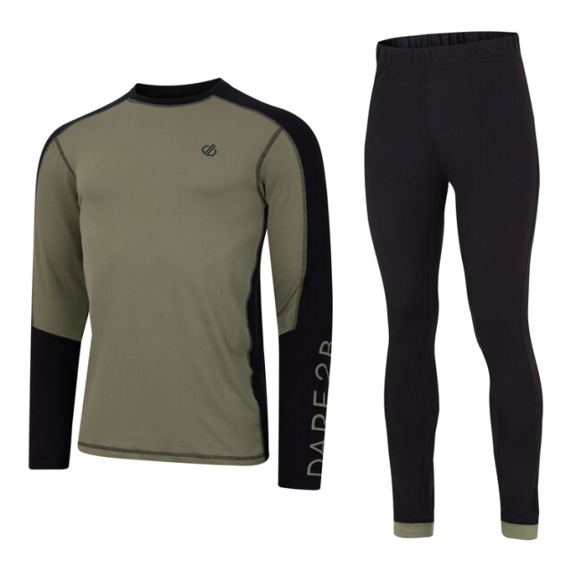 Dare2b Heren exchange iii base layer set UTRG11126_olivinegreenblack large