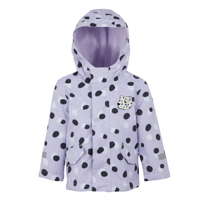 Regatta Shyla de luipaard waterdichte jas voor kinderen/kinderen UTRG11149_lilacfrost large