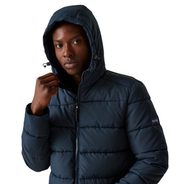 Regatta Heren lakiver gewatteerde jas UTRG11139_navy large