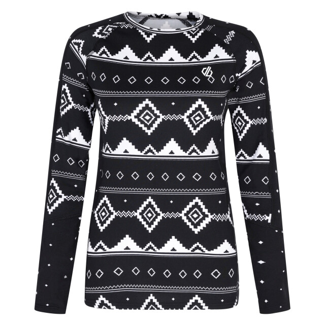 Dare2b Dames exchange iii fair isle base layer set UTRG11110_black large