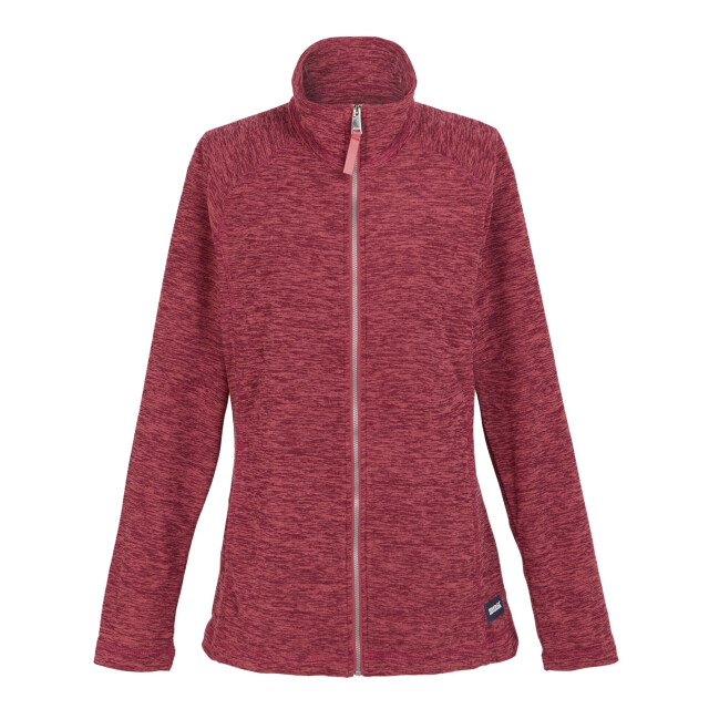 Dare2b Dames mayse full zip fleecejack UTRG11073_mineralredmarl large