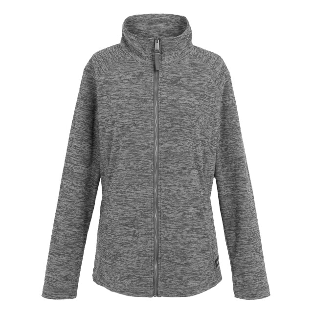 Dare2b Dames mayse full zip fleecejack UTRG11073_darkgreymarl large