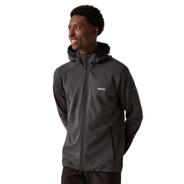 Regatta Heren sarwood marl soft shell jas UTRG11100_ashblack large