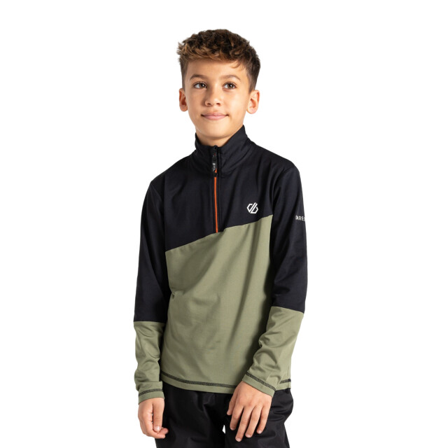 Dare2b Kinder formate iii core stretch midlayer UTRG11122_blackolivinegreen large