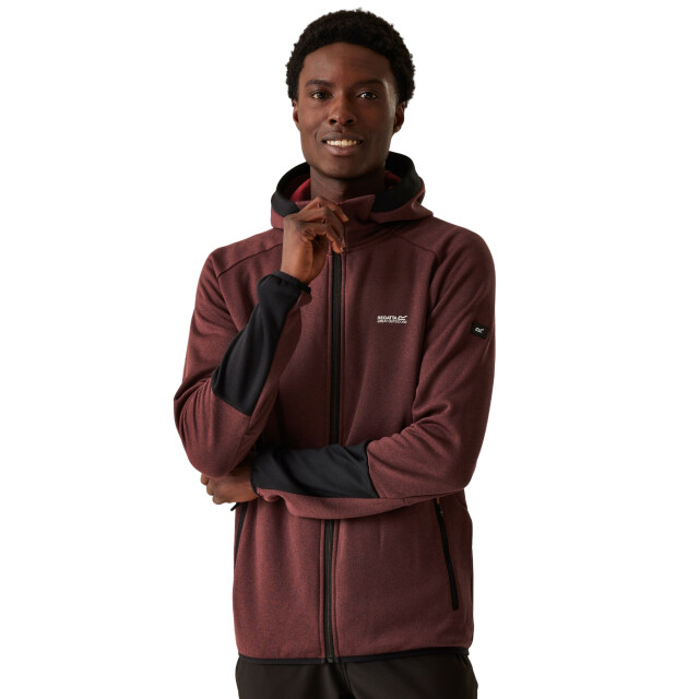 Regatta Heren sarwood marl soft shell jas UTRG11100_black large