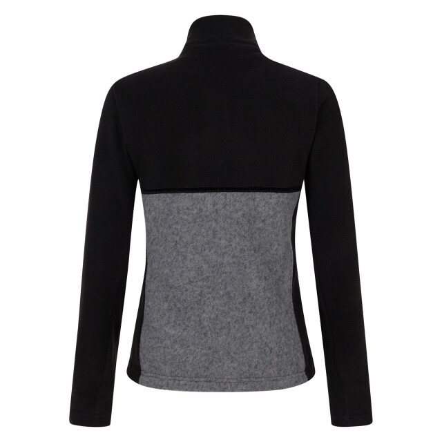 Dare2b Dames thriving fleecejack UTRG11071_blackcharcoalgreymarl large