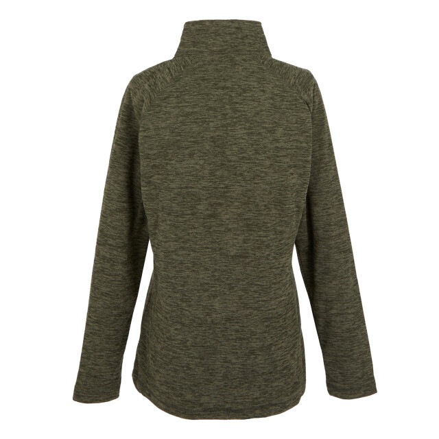 Dare2b Dames mayse full zip fleecejack UTRG11073_darkkhakimarl large