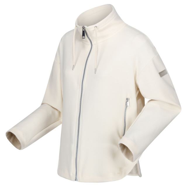 Regatta Dames ashlynn gebreide fleece jas UTRG11075_lightvanilla large